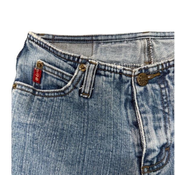 Vintage Y2K Mudd Jeans Junior's Size 0 – 100% Cotton Low Rise Bootcut Denim - Picture 3 of 9